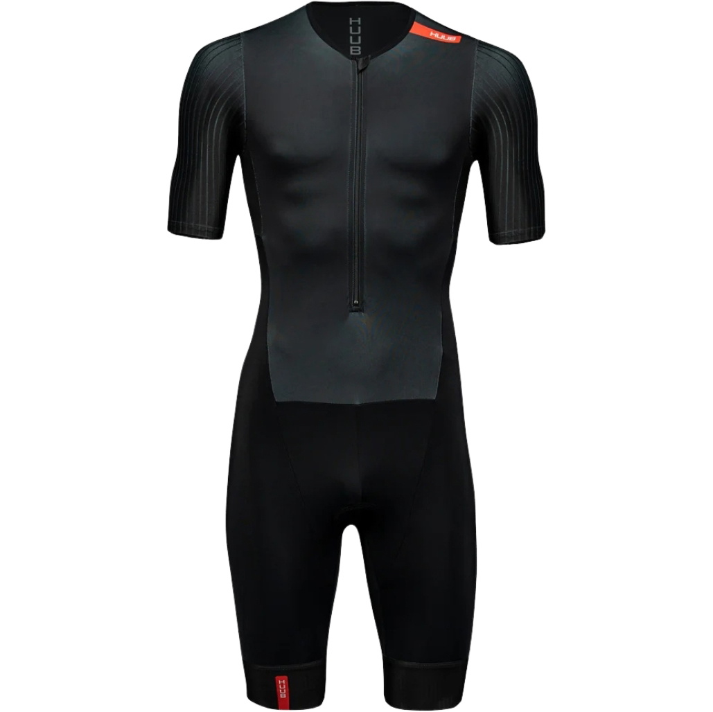 2026 Huub Mens Eternal Aero Tri Suit ETERALCTS - Black / Red